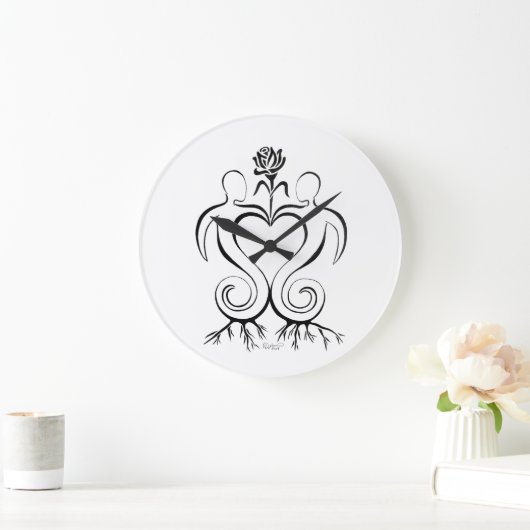 Soulmate Union Clock Grote Klok (Huis)