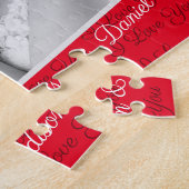 Soulmaten waar ik van hou, jullie persoonlijke fot legpuzzel (Zijkant)