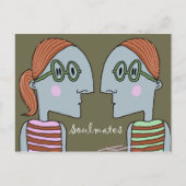 Soulmates Briefkaart (Voorkant)