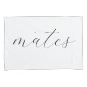 Soulmates Elegant Romantisch Script Kussensloop (Voorkant-Rechts)