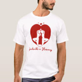 Soulmates in harmonie paren matching t-shirt (Voorkant)