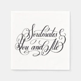 Soulmates Jij en ik Collectie Servet