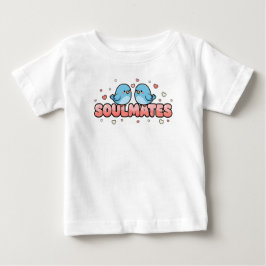Soulmates: Kawaii Blauwe Vogels Pastel Liefde