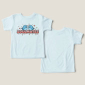 Soulmates: Kawaii Bluebirds Pastel Love (Ontwerp Voorkant & Achterkant)