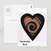 ("Soulmates Rock"* Briefkaart (Voorkant / Achterkant)