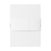 Soulmates Waterverf Pioen Bruiloft Uitnodigingen Wikkel (Achterkant Voorbeeld)