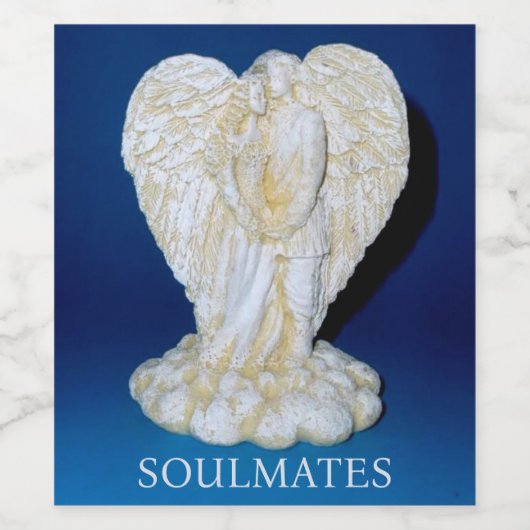 SOULMATES - Wijnlabel Wijn Etiket (Enkel label)