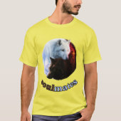 soulmates wolf ontwerp t-shirt (Voorkant)