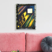 Soulon in het entrapment canvas afdruk (Insitu (Woonkamer))