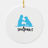 SoulPaws Dog Mam Ornament (Achterkant)
