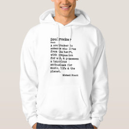 Soulrocker: Lichtgekleurde hoodie