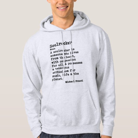 Soulrocker: Lichtgekleurde hoodies (Voorkant)