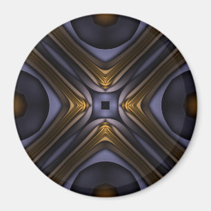 Soul's Essence Abstract Geometrisch Magneet
