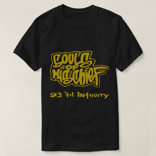 Souls of Mischief 93 & x27;il Infinity Promo - Cla T-shirt (Design voorkant)