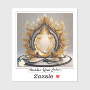 Soul's Serene Refuge Sticker