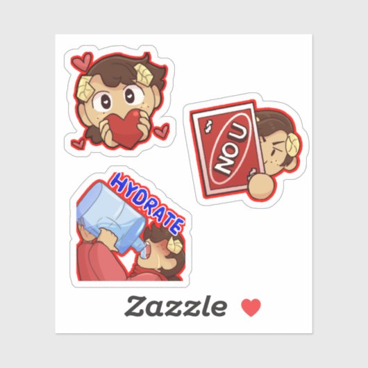 Soulsa Emote stickers (Vel)