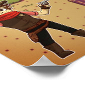 Soulsa en het Prarie King Poster (Matte) (Hoek)