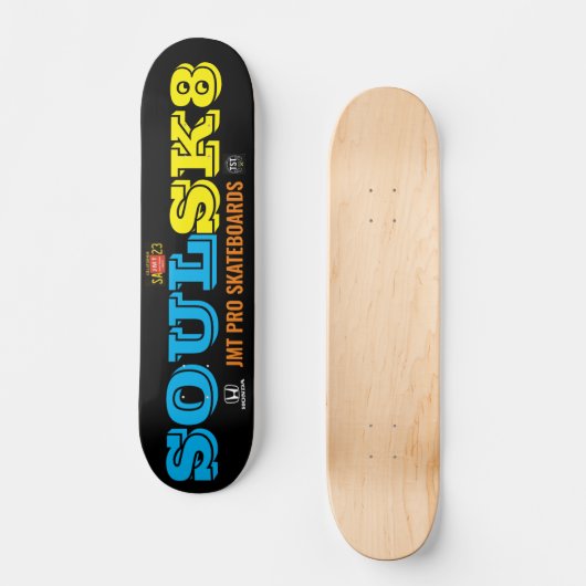 SOULSK8 Skateboard, 7¾-inch deck Persoonlijk Skateboard (Voorkant)