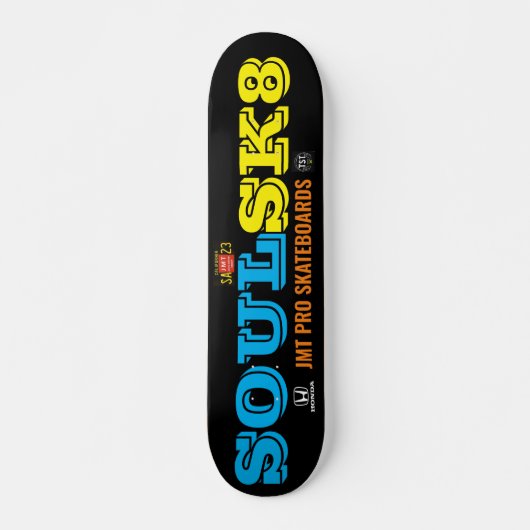 SOULSK8 Skateboard, 7¾-inch deck Persoonlijk Skateboard (Voorkant)