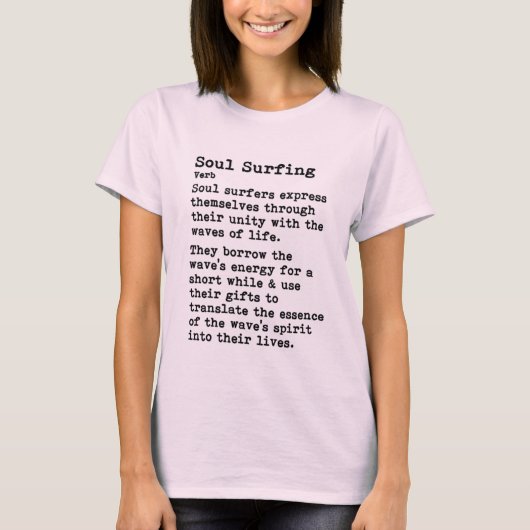 Soulsurfing: Basic Lichtgekleurde Crew Neck T-shirt (Voorkant)