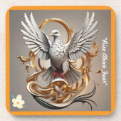 "Soulvolle bevrijding" Bier Onderzetter (Voorkant)