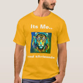 Sound Aficionado: Geel T-shirt met Tijger (Voorkant)