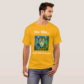 Sound Aficionado: Geel T-shirt met Tijger (Voorkant volledig)