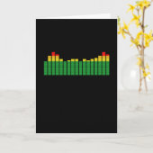 Sound Analyzer - Music Production and Engineering Kaart (Gele Bloem)