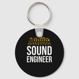 Sound Audio Engineer Music Producer Sleutelhanger