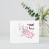 Sound Babe Briefkaart (Staand voorkant)