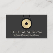 Sound Bath Therapy Gong Visitekaartje (Voorkant)