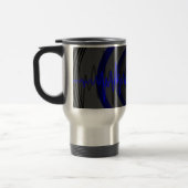 Sound Blue Dark-reisfornuis mok (Links)