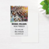 Sound Board Mixer | MUZIEKNOTEN Visitekaartje (Bureau)