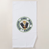 SOUND CLASH-Beach Towel Strandlaken (Voorkant)