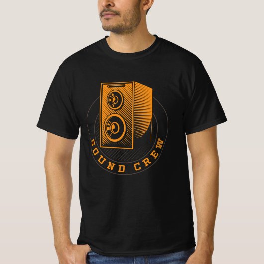 SOUND CREW SPEAKER Audio Specialist Audio T-shirt (Voorkant)