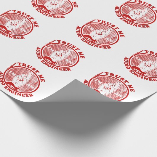 Sound Engineer Audio Engineer grappig Cadeaupapier (Hoek)