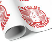 Sound Engineer Audio Engineer grappig Cadeaupapier (Rol Hoek)