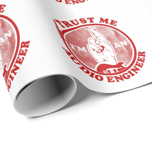 Sound Engineer Audio Engineer grappig Cadeaupapier (Rol Hoek)