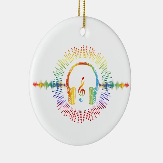 Sound Engineer Audio Wave Audio Engineer Muziek Keramisch Ornament (Rechts)