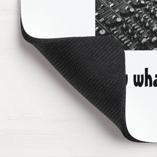 Sound Engineer Mousepad Muismat (Hoek)