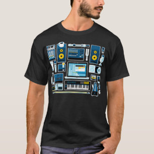 Sound Engineer Music Production Audio Engineer  T-shirt