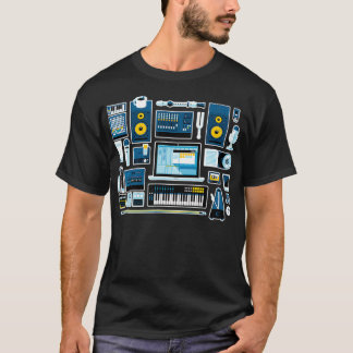 Sound Engineer Music Production Audio Engineer T-shirt