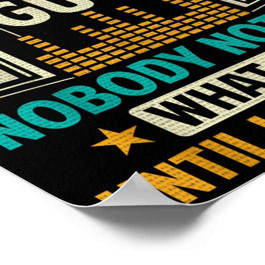 Sound Engineer Tech Husband Dad Funny Dj Disc Jock Poster (Hoek)