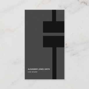 Sound Engineer Visitekaartje
