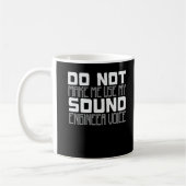 Sound Engineer Voice Joke audiotechnicus Koffiemok (Links)