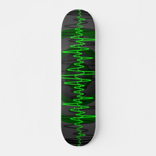 Sound Green Dark-skateboard Skateboard (Voorkant)