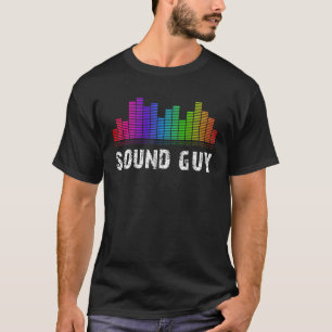 Sound Guy Audio Engineer Muziek T-shirt