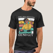 Sound Guy Funny Design T-shirt (Voorkant)