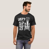 Sound Guy Studio Engineer Milestone Verjaardagscad T-shirt (Voorkant volledig)