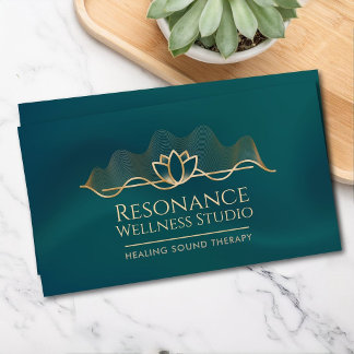 Sound Healing Lotus Wave Wellness Studio Visitekaartje